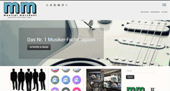 Desktop Screenshot of musikmedia.de