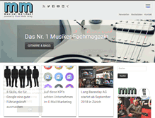Tablet Screenshot of musikmedia.de